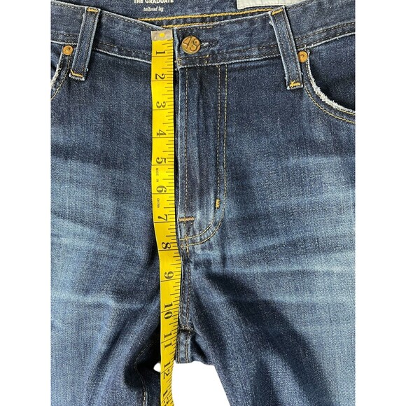 AG Adriano Goldschmied Mens Graduate Tailored Leg Jeans  34  Stretch AG-ed Denim - Picture 8 of 16